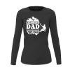 Climbing Dad Women Long Sleeve Shirt