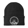 Cycling In The Morning Embroidered Beanie