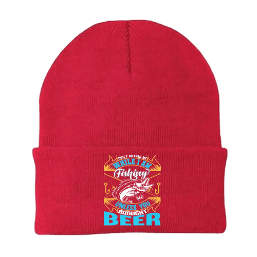 Don t bother me beanie red