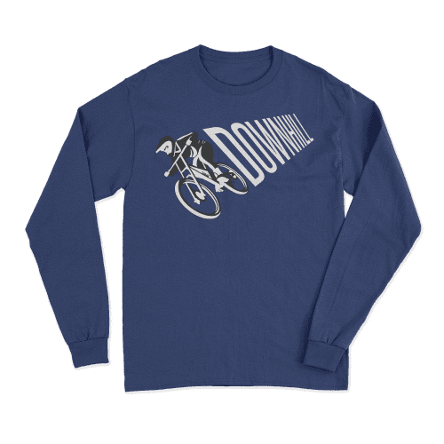 Downhill Cycling Men Long Sleeve Shirt