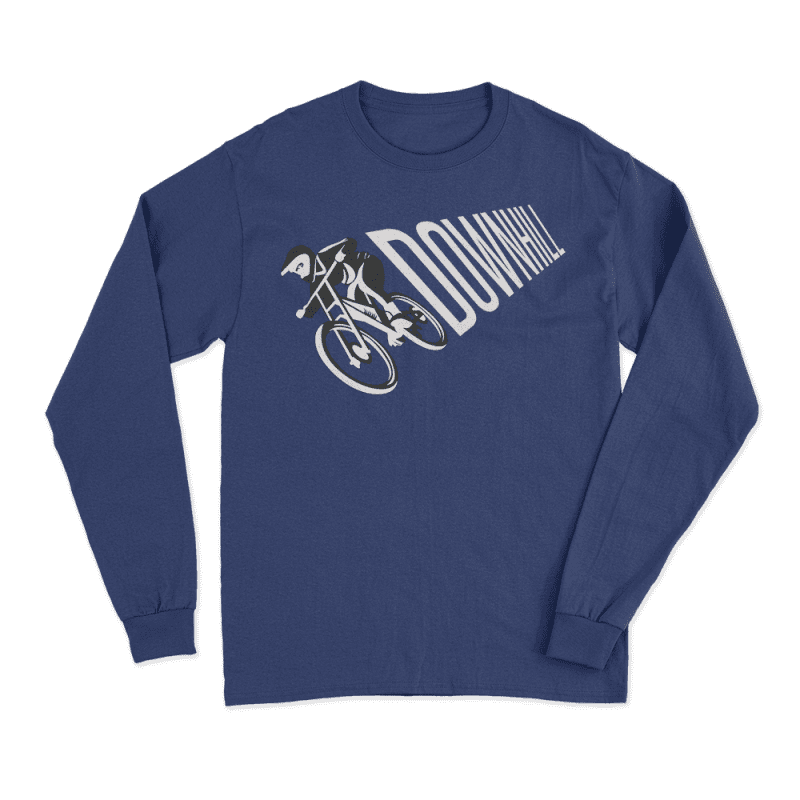 Downhill Cycling Men Long Sleeve Shirt