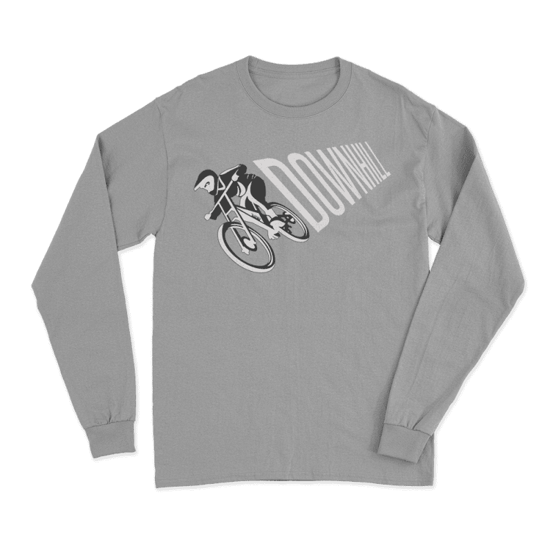 Downhill Cycling Men Long Sleeve Shirt