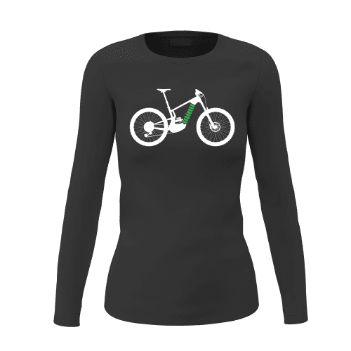 E Bike Women Long Sleeve Shirt