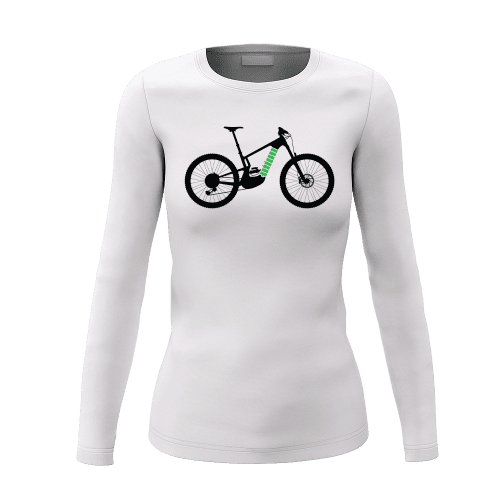 E Bike Women Long Sleeve Shirt