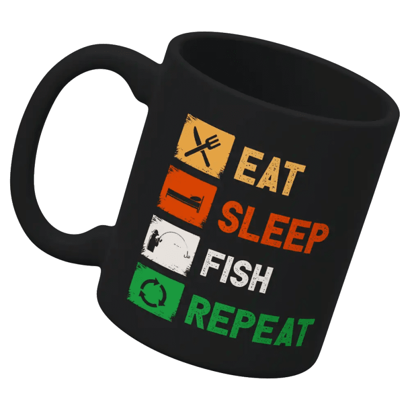 Eat Sleep Fishing Repeat 11oz Mug