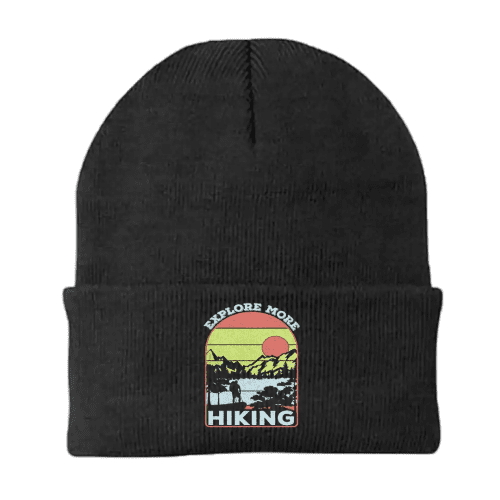 Explore More Hiking Embroidered Beanie