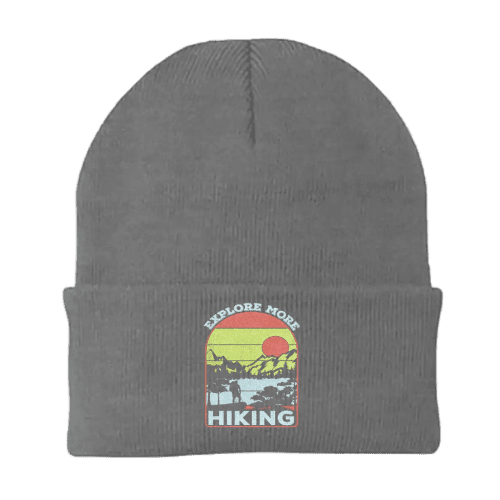 Explore More Hiking Embroidered Beanie