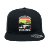 Explore More Hiking Embroidered Flat Bill Cap