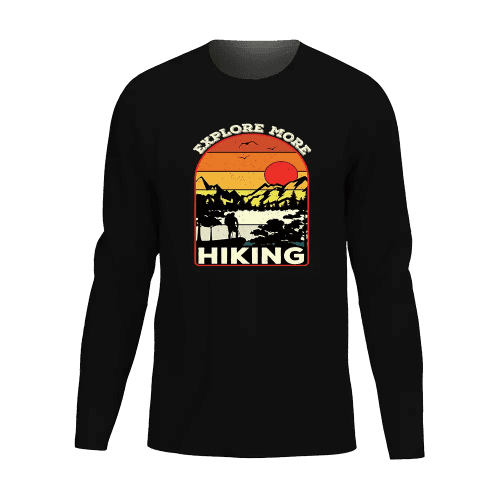 Explore More Hiking Men Long Sleeve Shirt