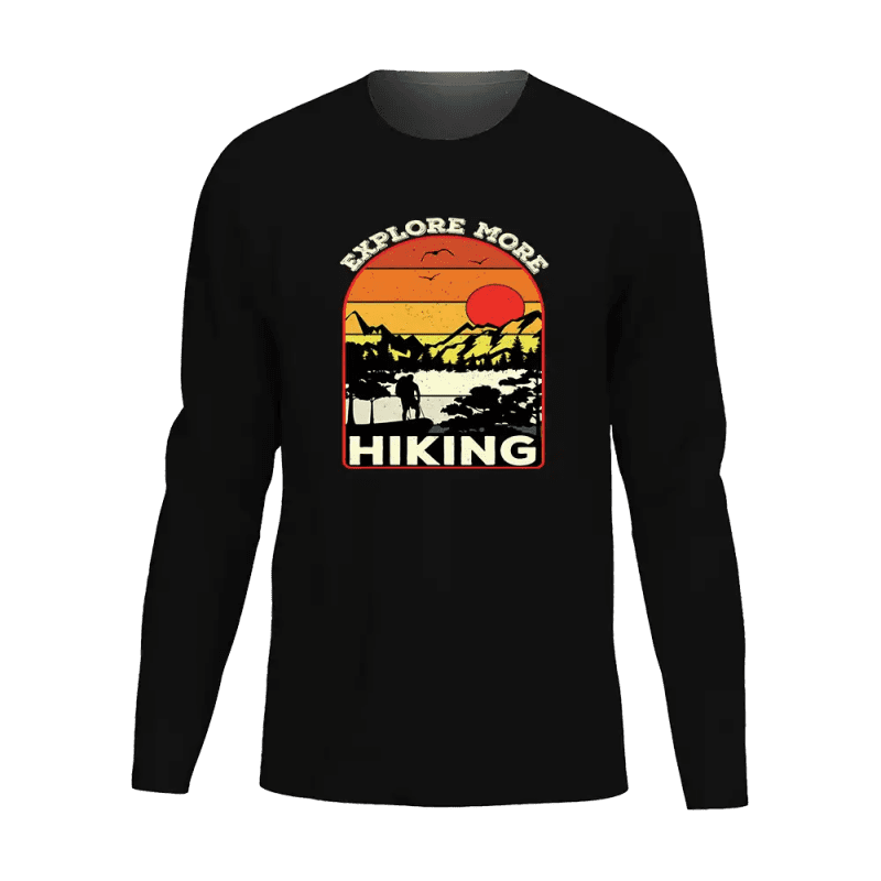 Explore More Hiking Men Long Sleeve Shirt