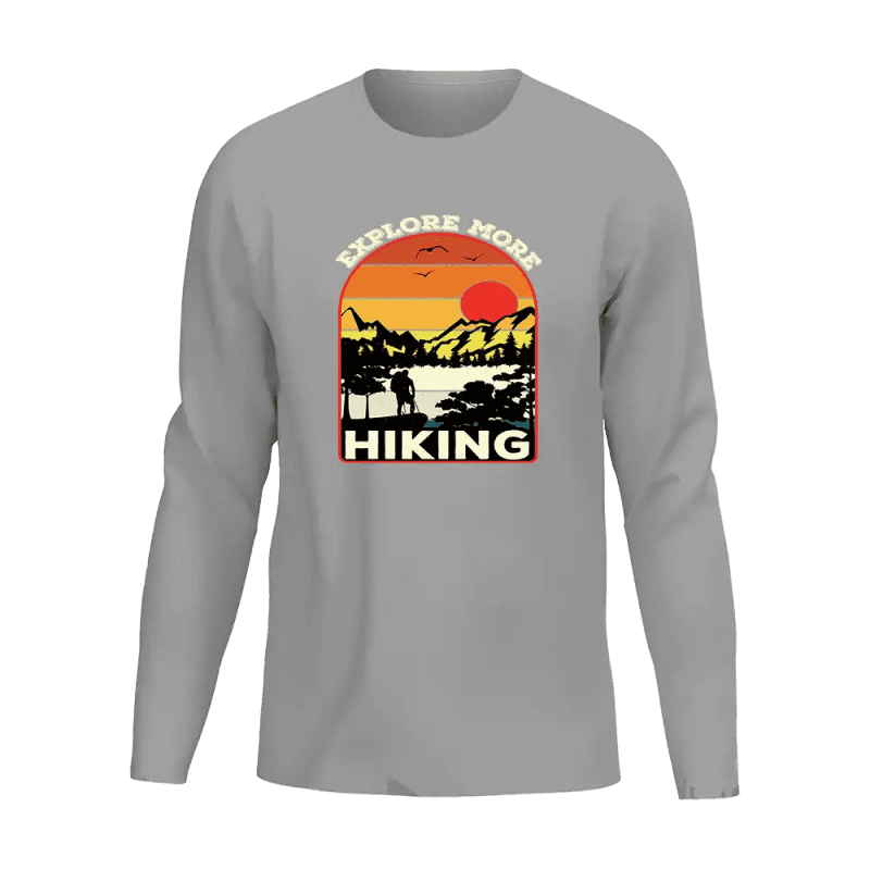 Explore More Hiking Men Long Sleeve Shirt