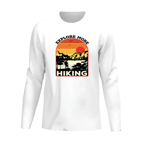 Explore More Hiking Men Long Sleeve Shirt