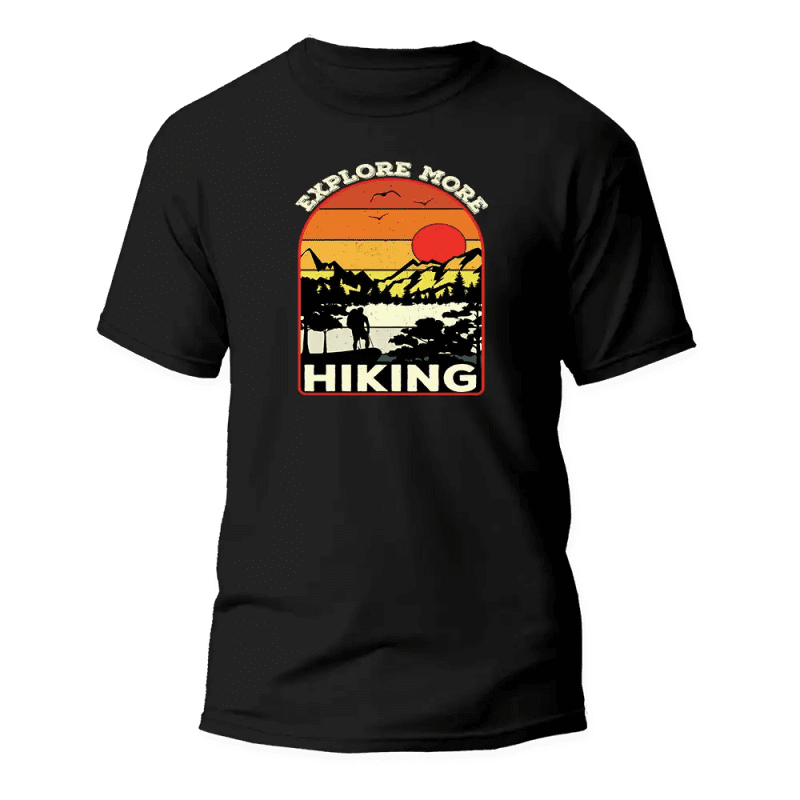 Explore More Hiking Man T-Shirt