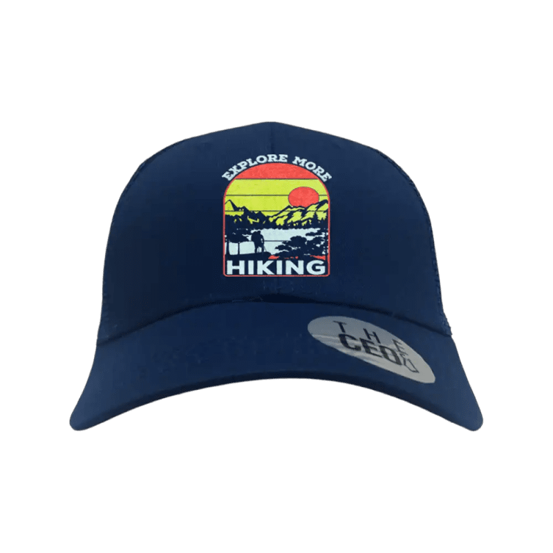 Explore More Hiking Embroidered Trucker Hat