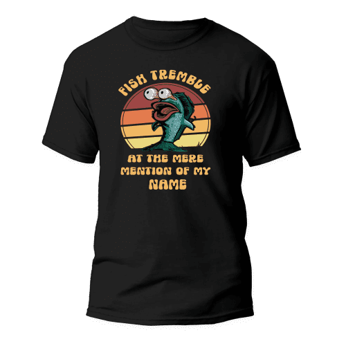 Fish Tremble Man T-Shirt