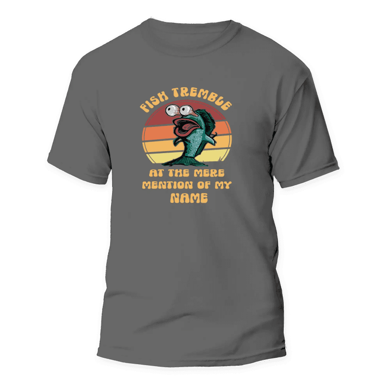 Fish Tremble Man T-Shirt