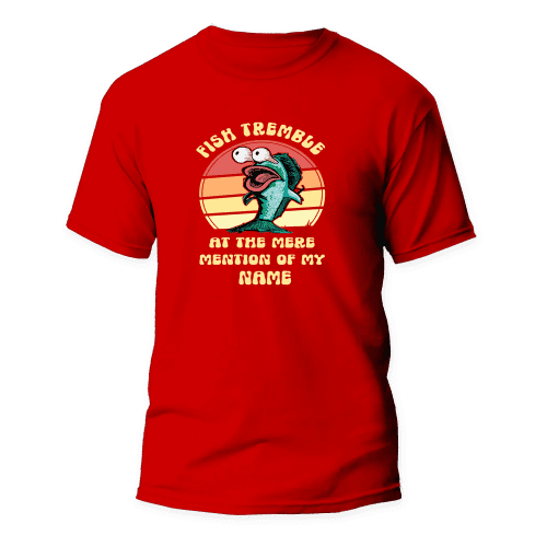 Fish Tremble Man T-Shirt