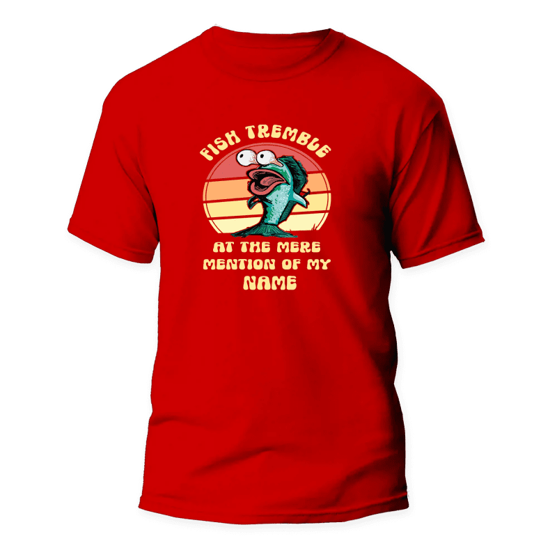 Fish Tremble Man T-Shirt