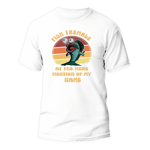 Fish Tremble Man T-Shirt