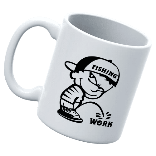 Fishing And Work 11oz Mug