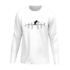 Fishing Heart Beat Men Long Sleeve Shirt