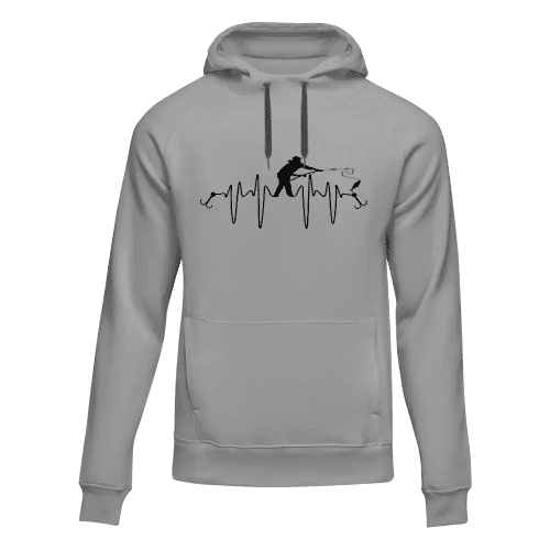 Fishing Heart Beat Unisex Hoodie