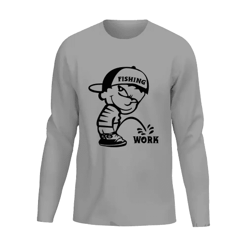 Fishing And Work Men Long Sleeve Shirt