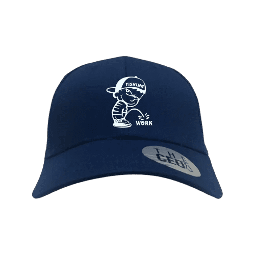 Fishing And Work Embroidered Trucker Hat