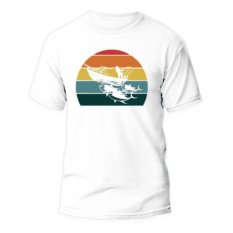 Fishing Boat Man T-Shirt