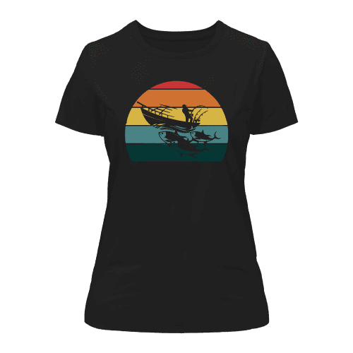 Fishing Boat T-Shirt for Women