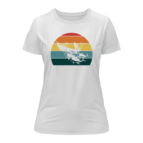 Fishing Boat T-Shirt for Women