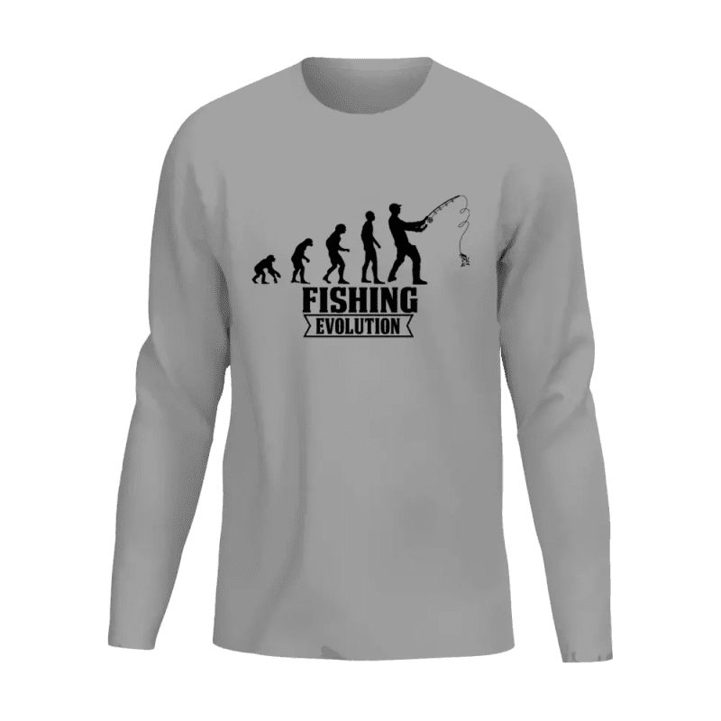 Fishing Evolution Men Long Sleeve Shirt