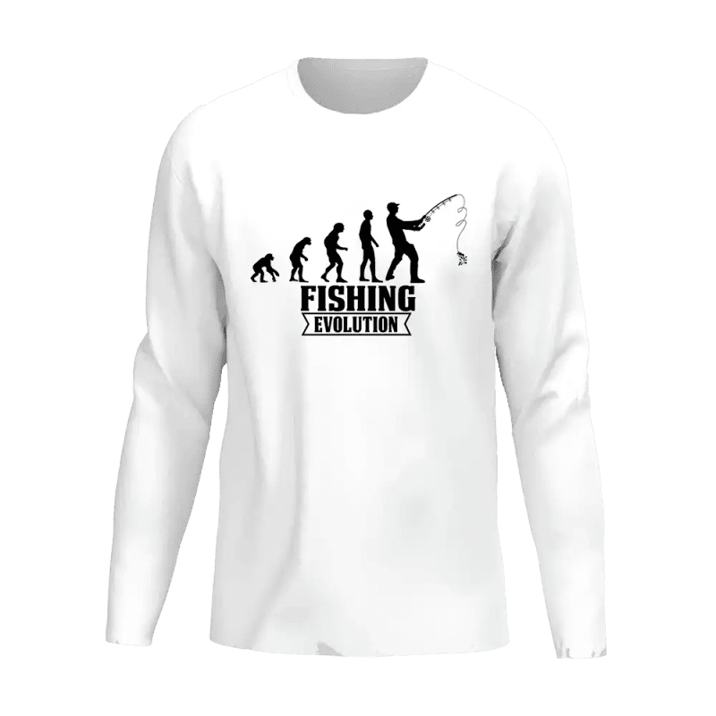 Fishing Evolution Men Long Sleeve Shirt