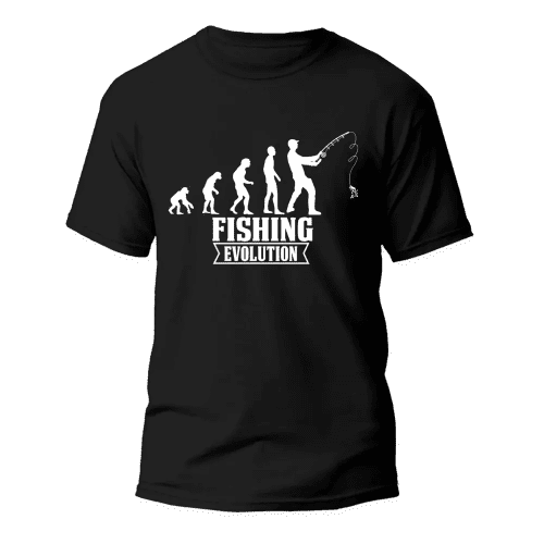 Fishing Evolution Man T-Shirt