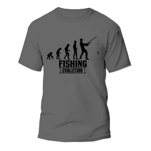 Fishing Evolution Man T-Shirt