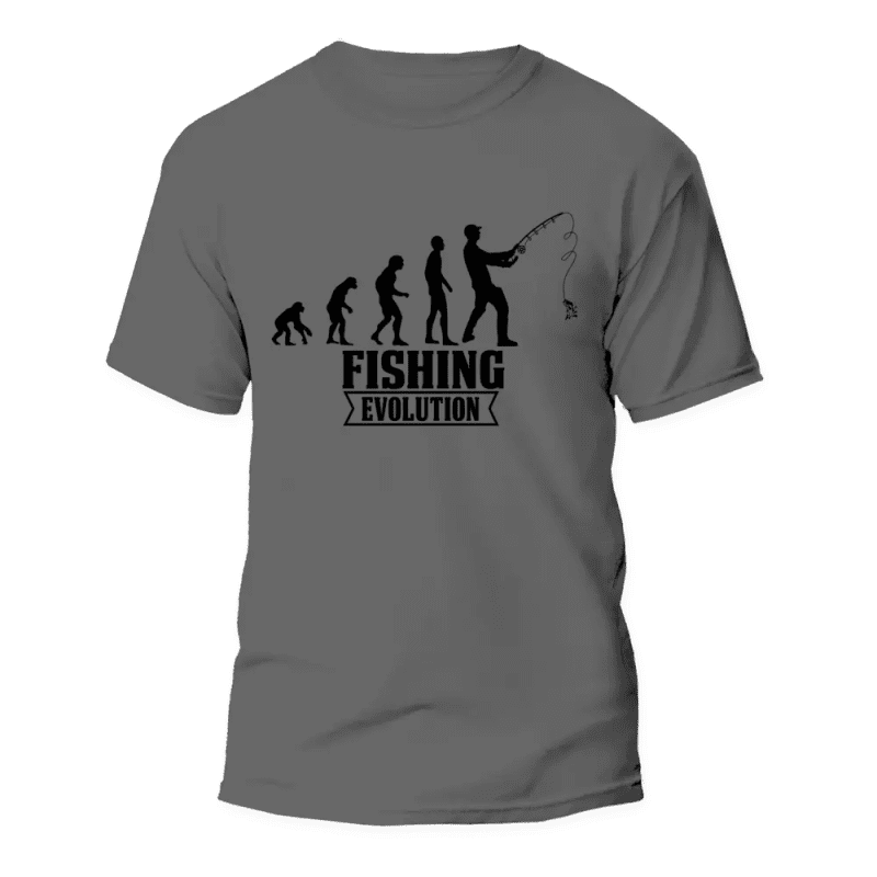 Fishing Evolution Man T-Shirt