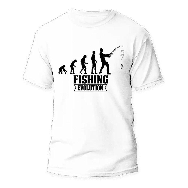 Fishing Evolution Man T-Shirt