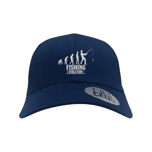 Fishing Evolution Embroidered Trucker Hat