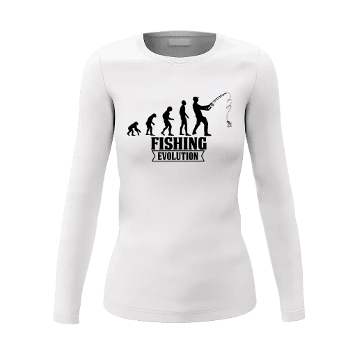 Fishing Evolution Women Long Sleeve Shirt