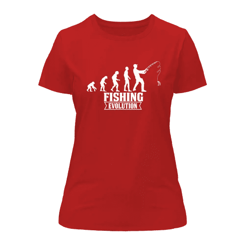 Fishing Evolution T-Shirt for Women