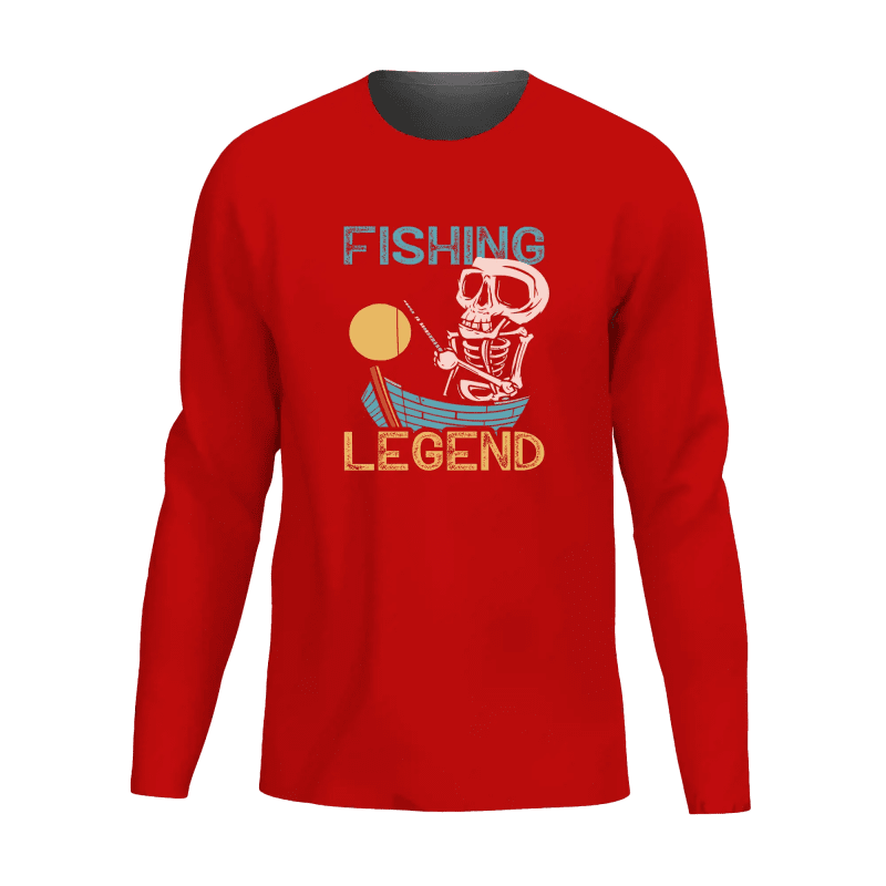 Fishing Legend Men Long Sleeve Shirt