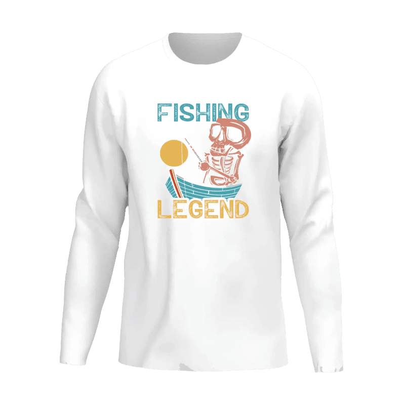 Fishing Legend Men Long Sleeve Shirt