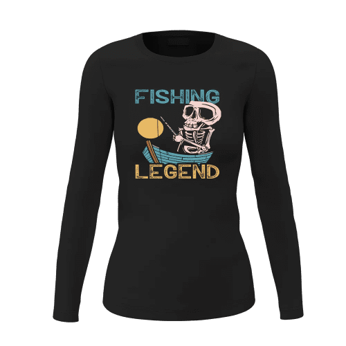 Fishing Legend Women Long Sleeve Shirt