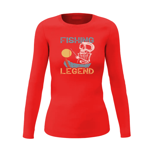 Fishing Legend Women Long Sleeve Shirt