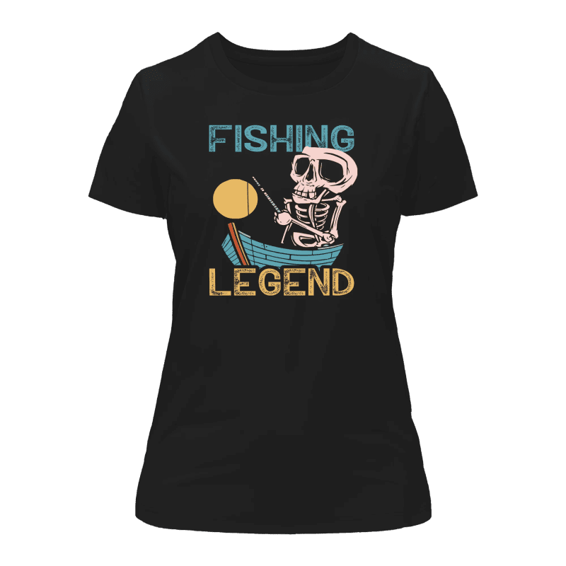 Fishing Legend T-Shirt for Women