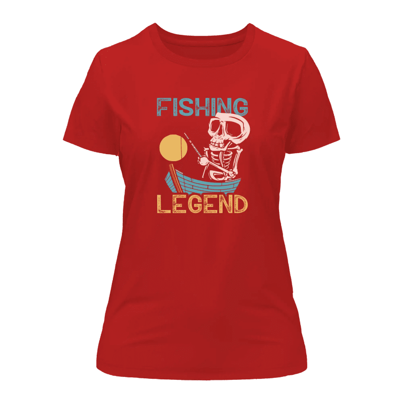 Fishing Legend T-Shirt for Women