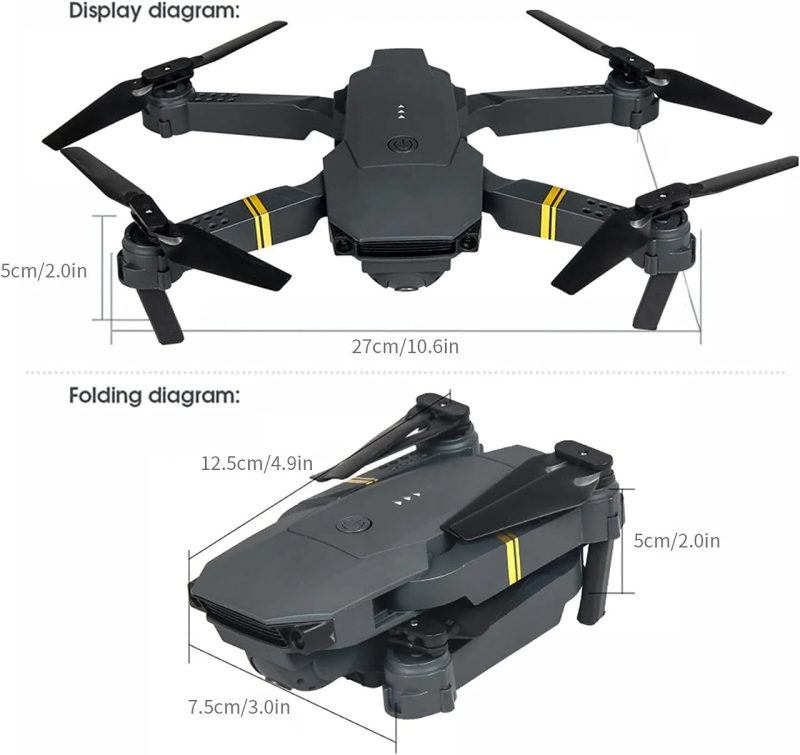 Foldable Quadcopter Drone 9