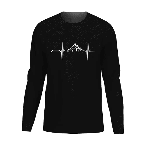 Heartbeat V1 Men Long Sleeve Shirt