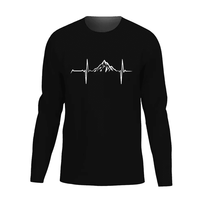 Heartbeat V1 Men Long Sleeve Shirt