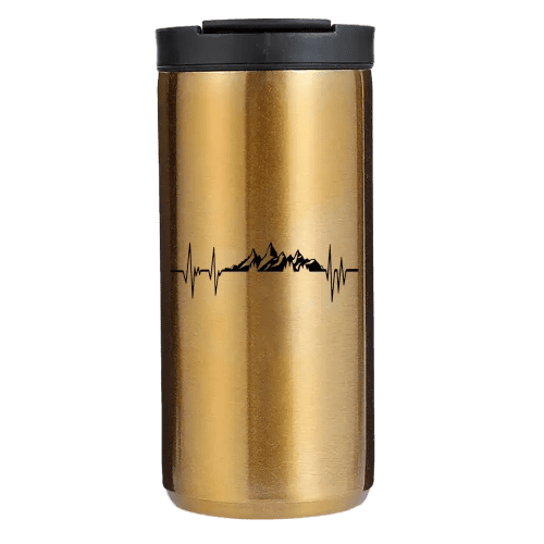 Heartbeat V2 14oz Tumbler Gold